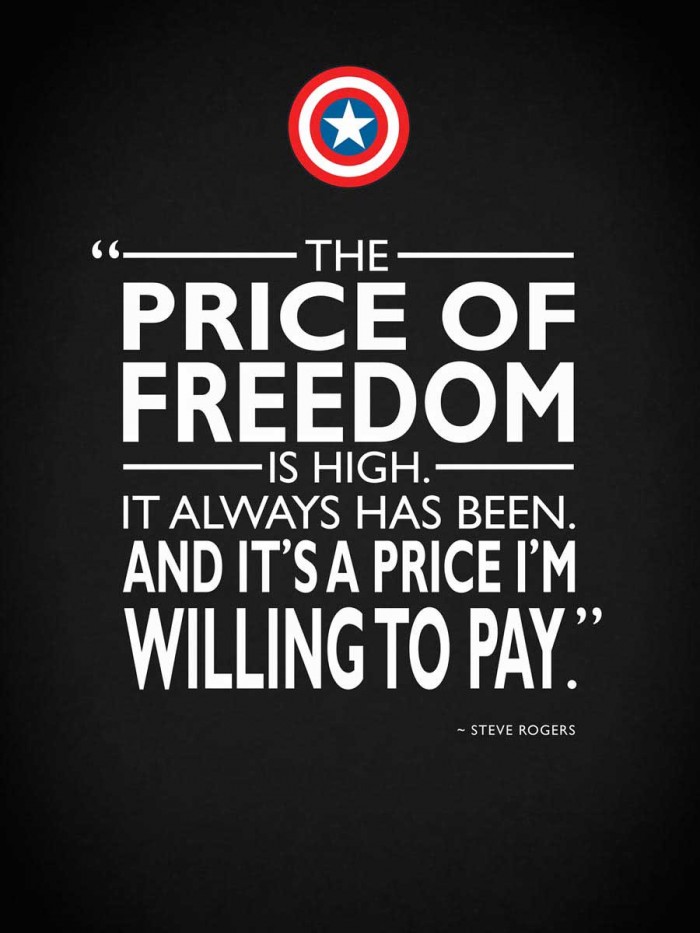Captain America - Freedom by Mark Rogan