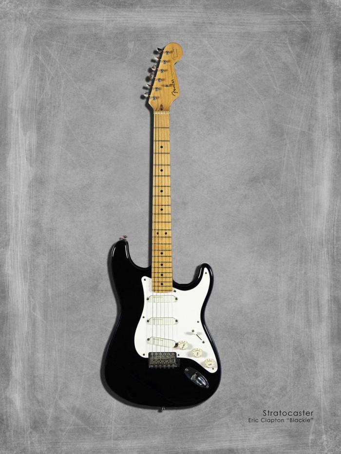 Fender EClaptonSIG Blackie 77 by Mark Rogan