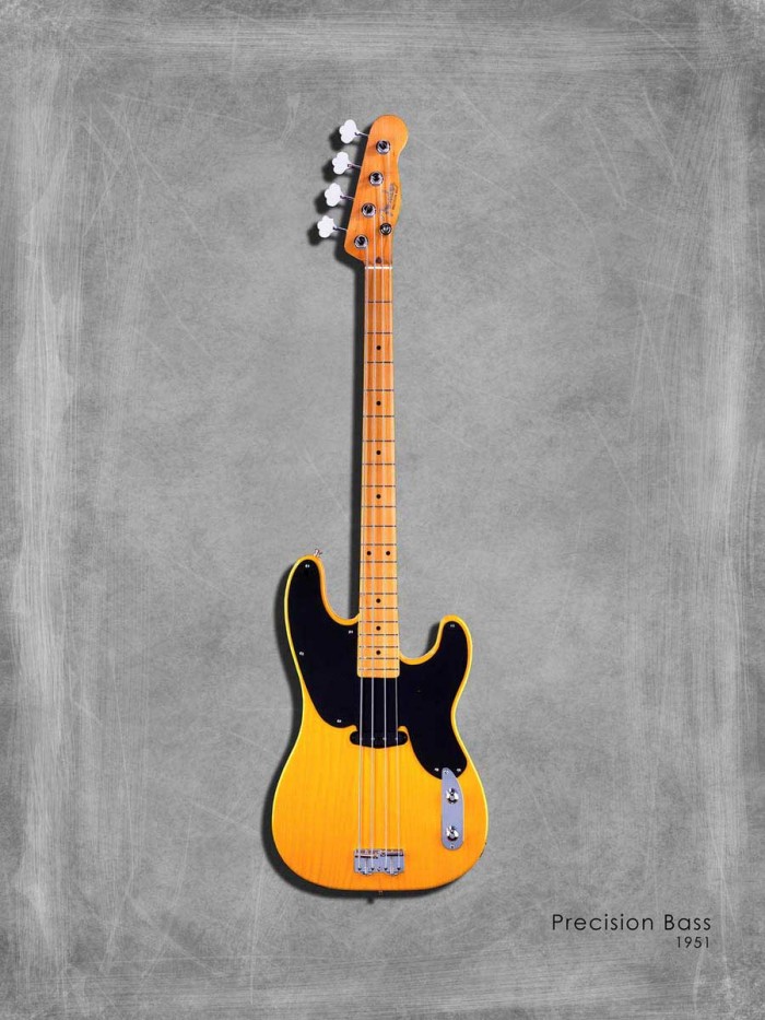 Fender Precision Bass 51 by Mark Rogan