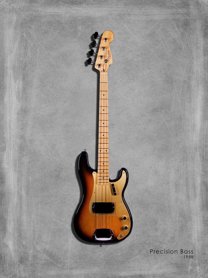 Fender Precision Bass 58 by Mark Rogan