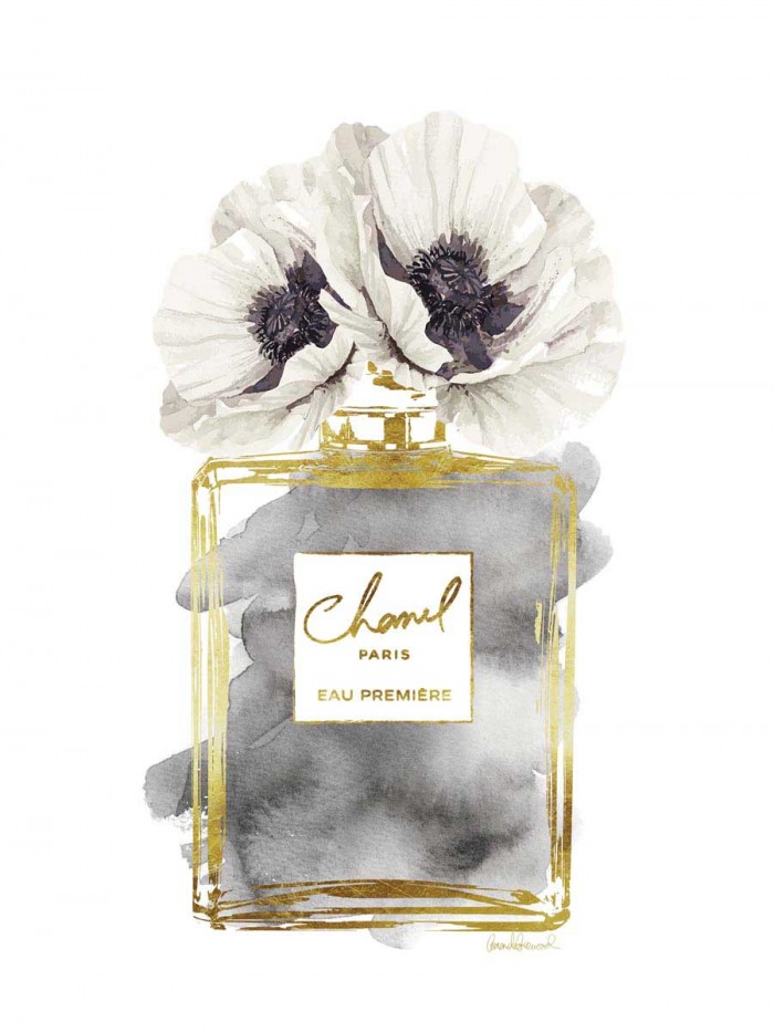 Perfume Bottle Bouquet III by Amanda Greenwood