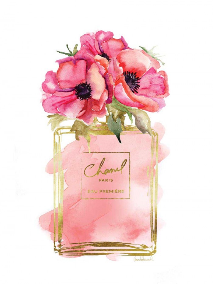Perfume Bottle Bouquet IV by Amanda Greenwood