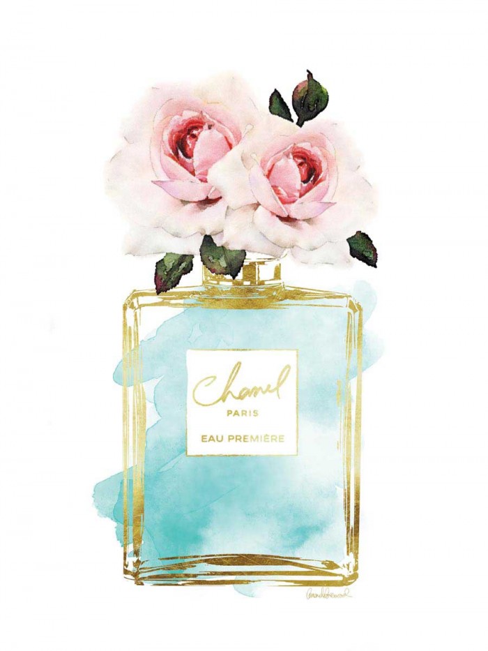 Perfume Bottle Bouquet VI by Amanda Greenwood