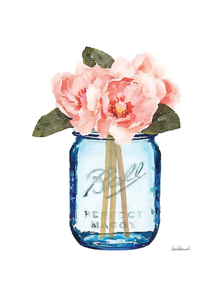 Blue Jar Magnolia by Amanda Greenwood