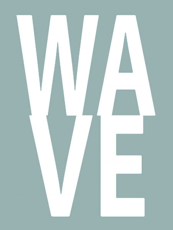 Wave Aqua by Jamie MacDowell