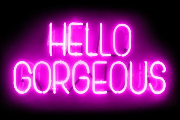 Neon Hello Gorgeous PB by Hailey Carr