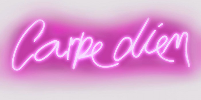 Neon Carpe Diem PW by Hailey Carr