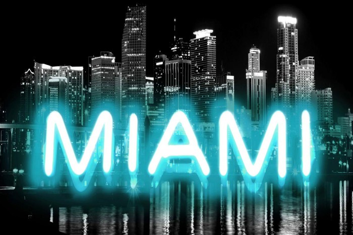Neon Miami AB by Hailey Carr