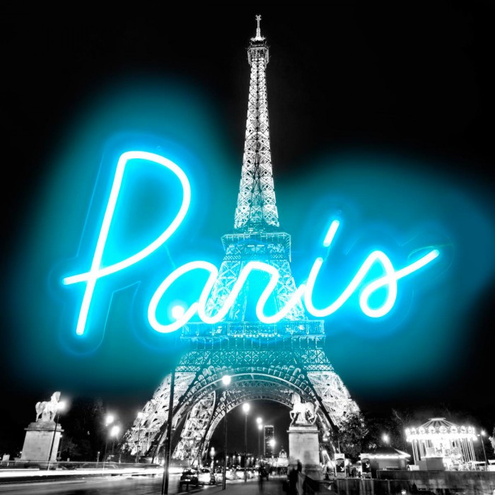 Neon Paris AB by Hailey Carr