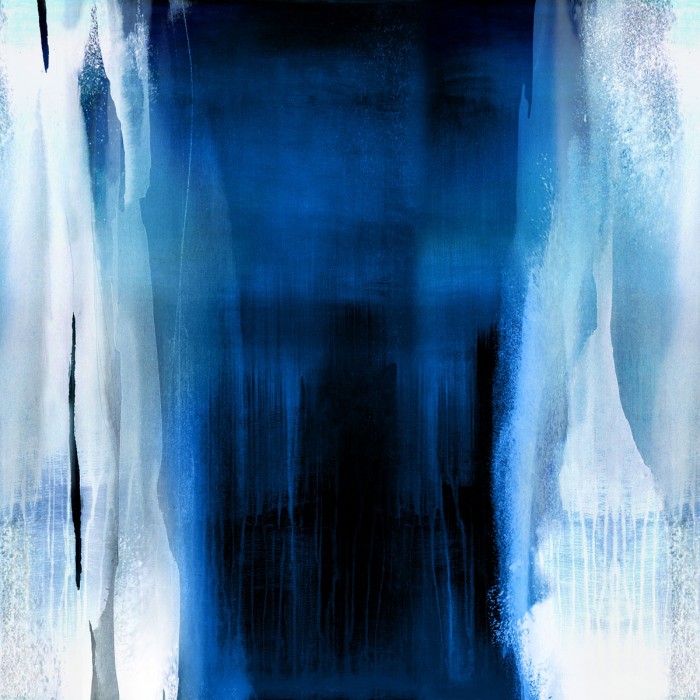 Free Fall Indigo Blue II by Christine Wright