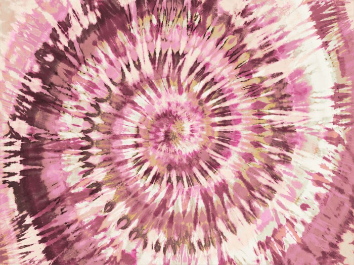 Tie Dye Pink II by Molly Kearns
