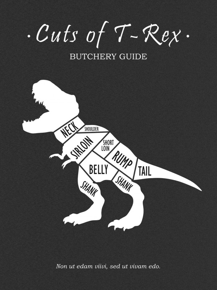 Butchery T-Rex by Mark Rogan