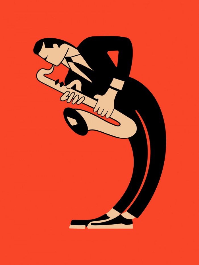 The Saxophone by Mark Rogan