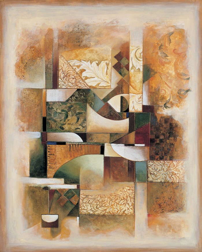 Abstract collage I by Jonathan Parsons