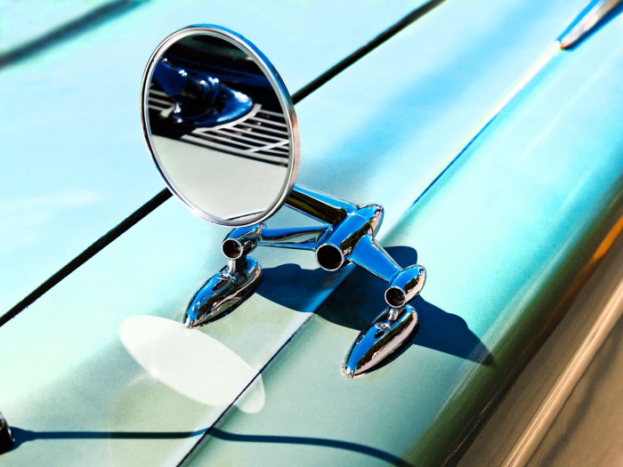 59 Pontiac Laurentian Side Mirror by Clive Branson