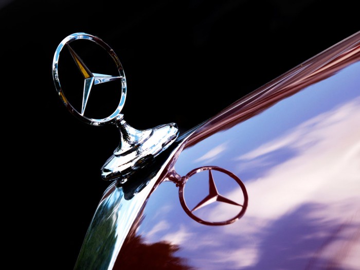 Hood Ornament 53 Mercedes 300 by Clive Branson