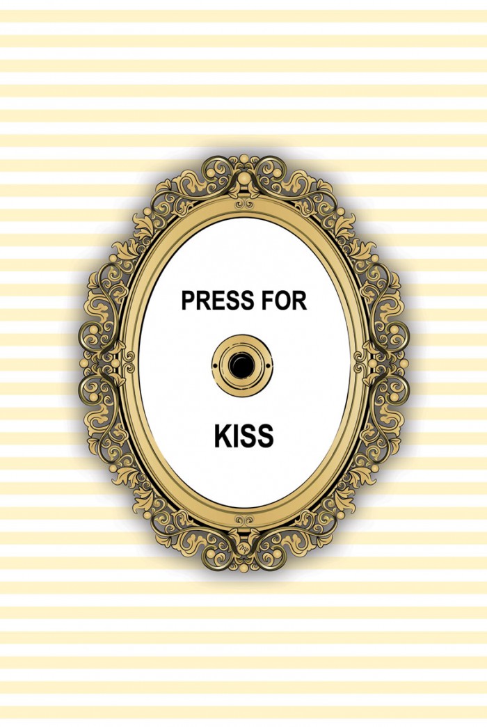 Kiss Button by Martina Pavlova