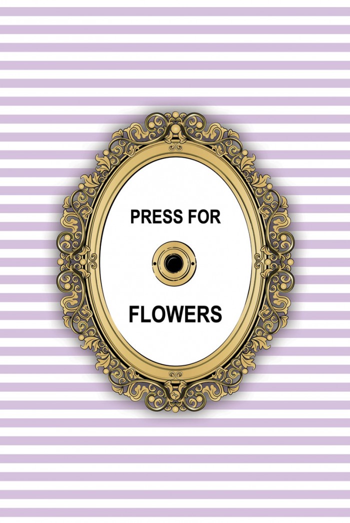 Flowers Button by Martina Pavlova
