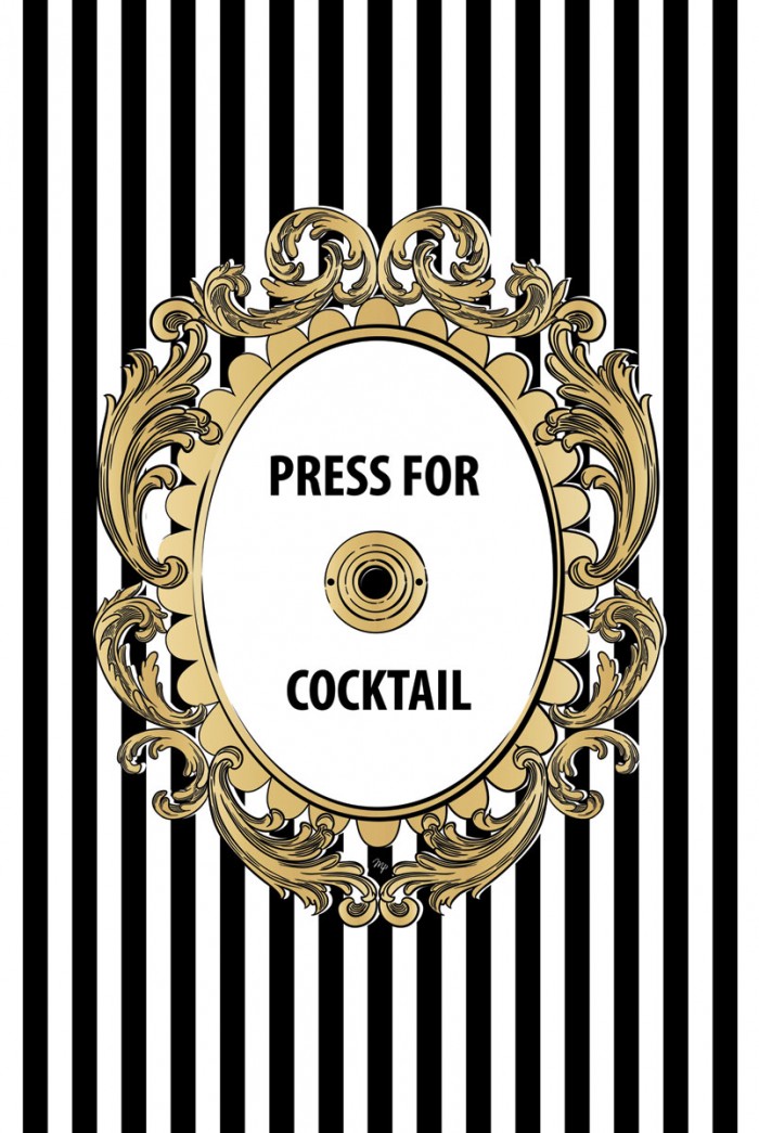 Cocktail Button by Martina Pavlova