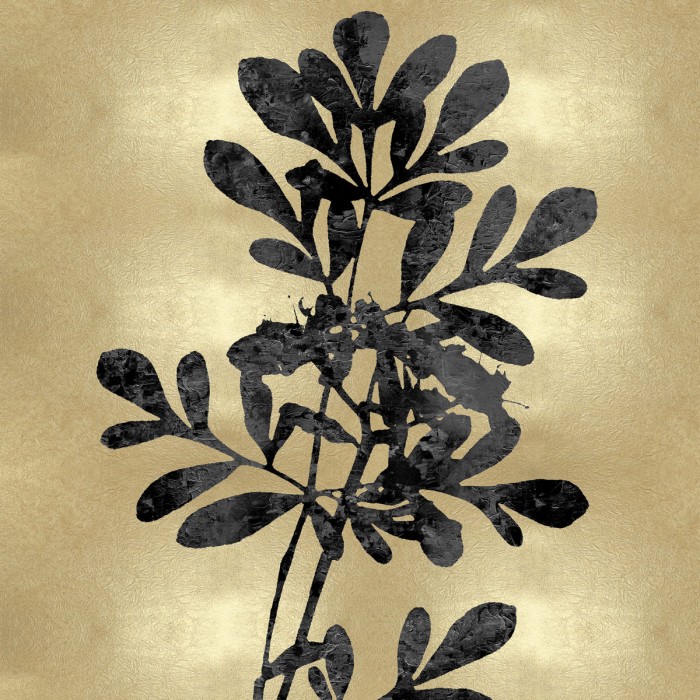 Nature Black on Gold II by Danielle Carson