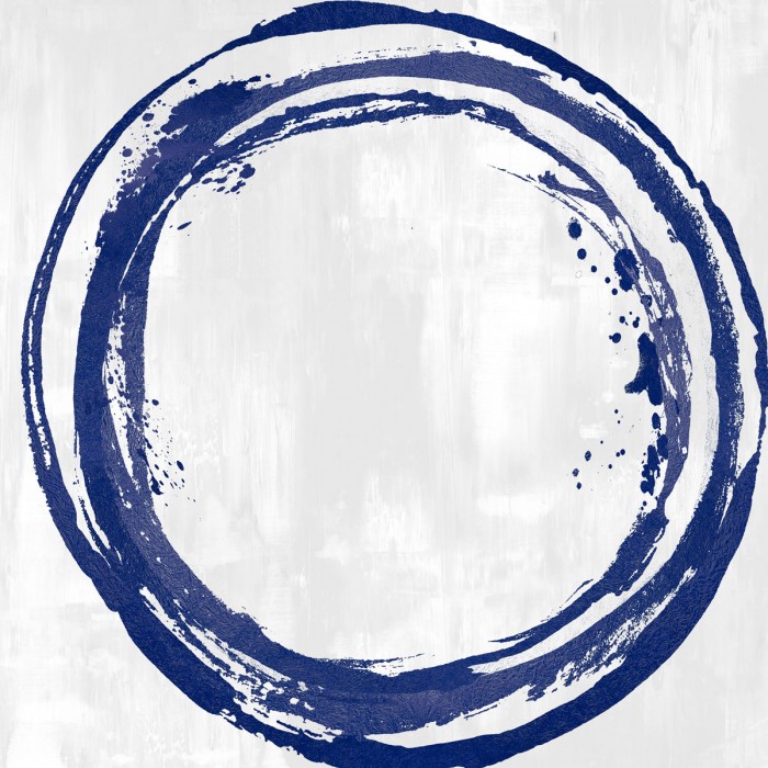 Circle Blue I by Natalie Harris
