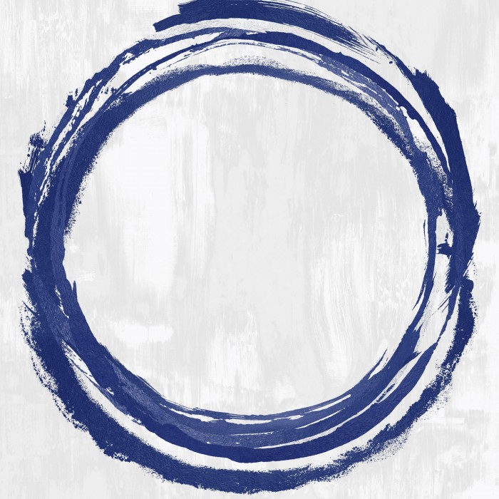 Circle Blue II by Natalie Harris