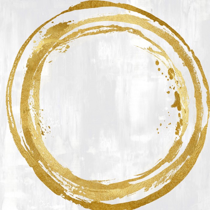Circle Gold I by Natalie Harris