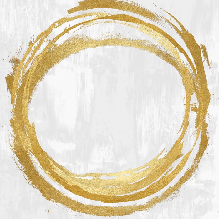 Circle Gold II by Natalie Harris