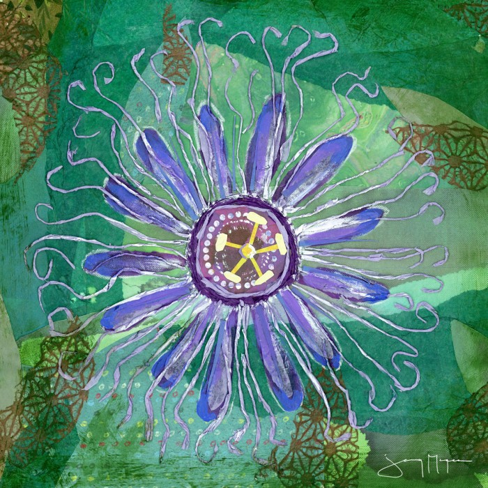 Passion Flower I by Jenny McGee