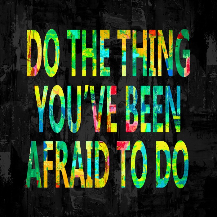 Do the Thing in Color by Jamie MacDowell
