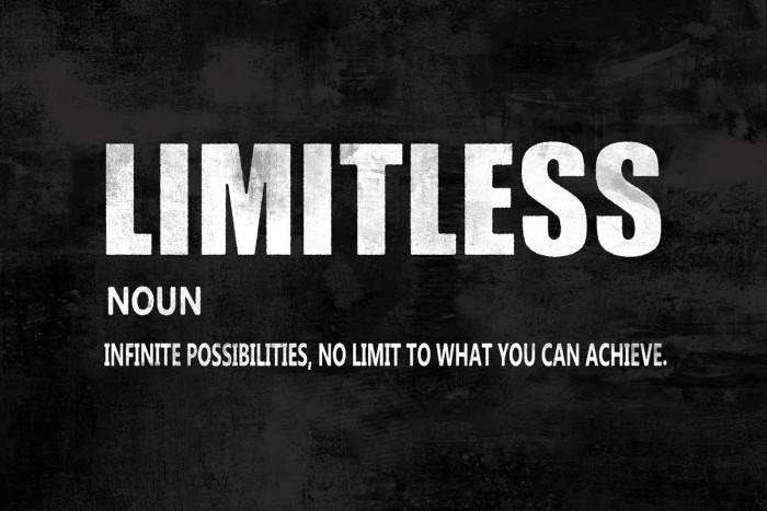 Limitless on Black by Jamie MacDowell