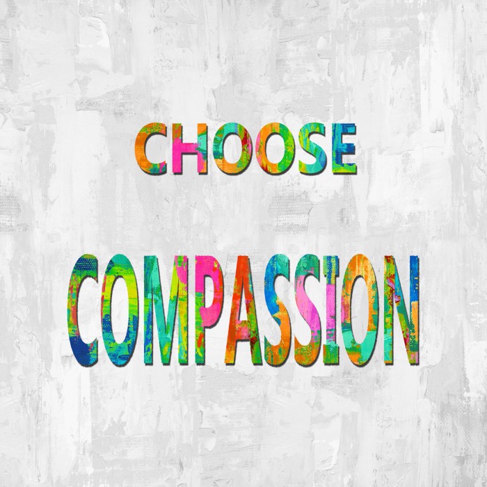 Choose Compassion in Color by Jamie MacDowell
