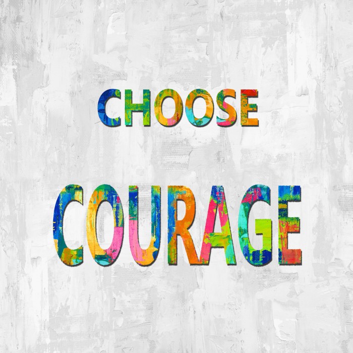 Choose Courage in Color by Jamie MacDowell