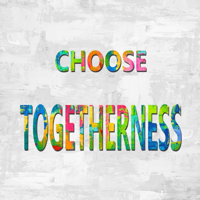 Choose Togetherness in Color by Jamie MacDowell
