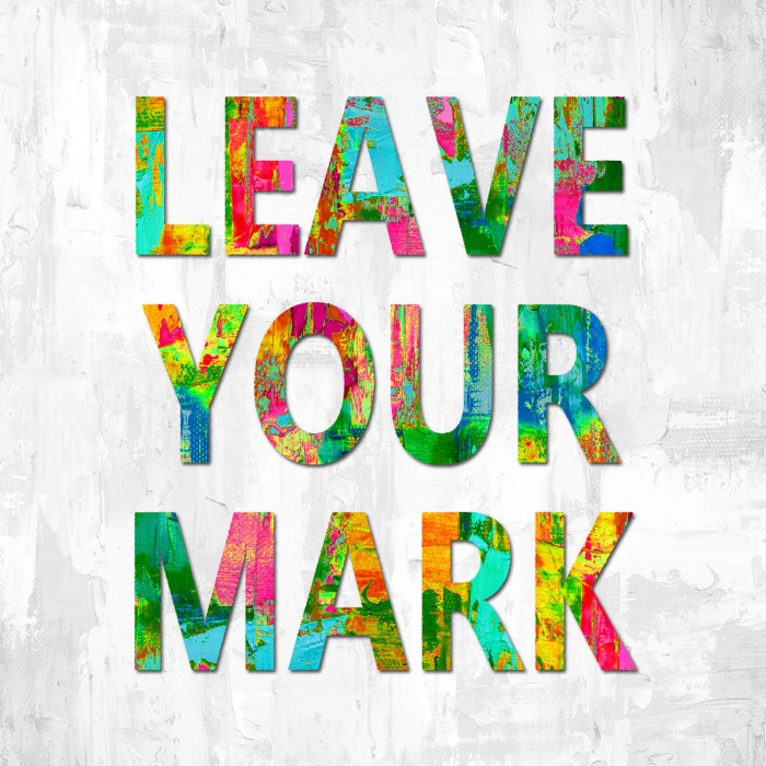 Leave Your Mark Color by Jamie MacDowell