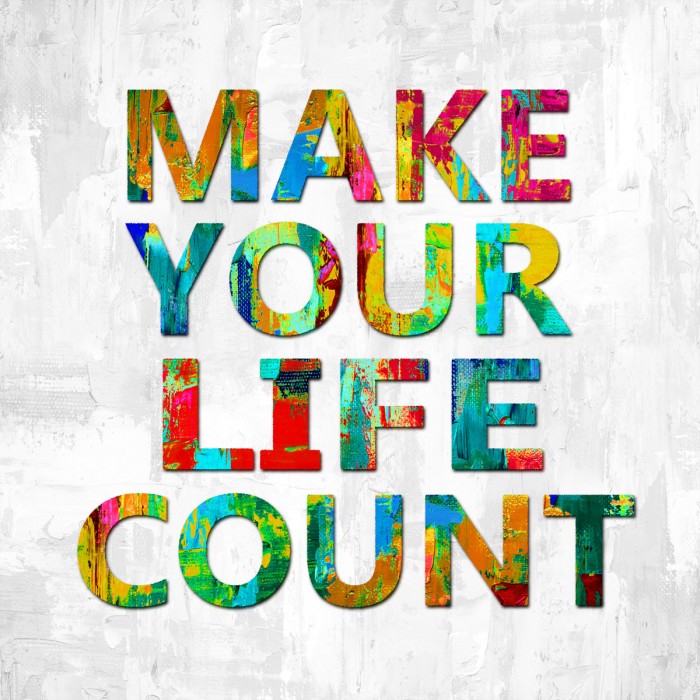 Make Your Life Count in Color by Jamie MacDowell