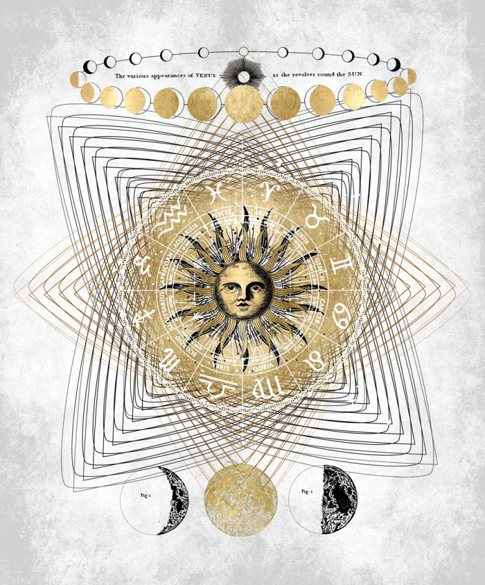 Zodiac Sun I by Oliver Jeffries