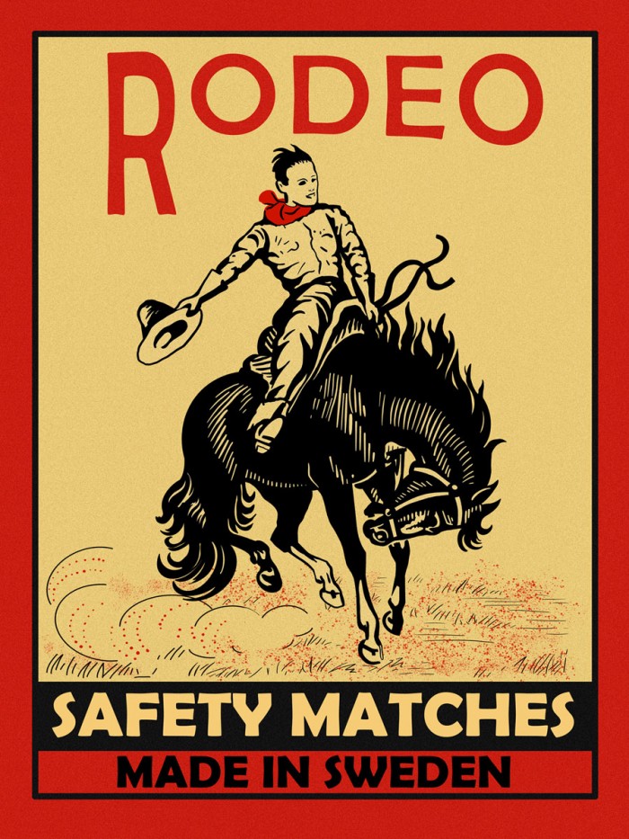 Rodeo Safety Matches by Mark Rogan
