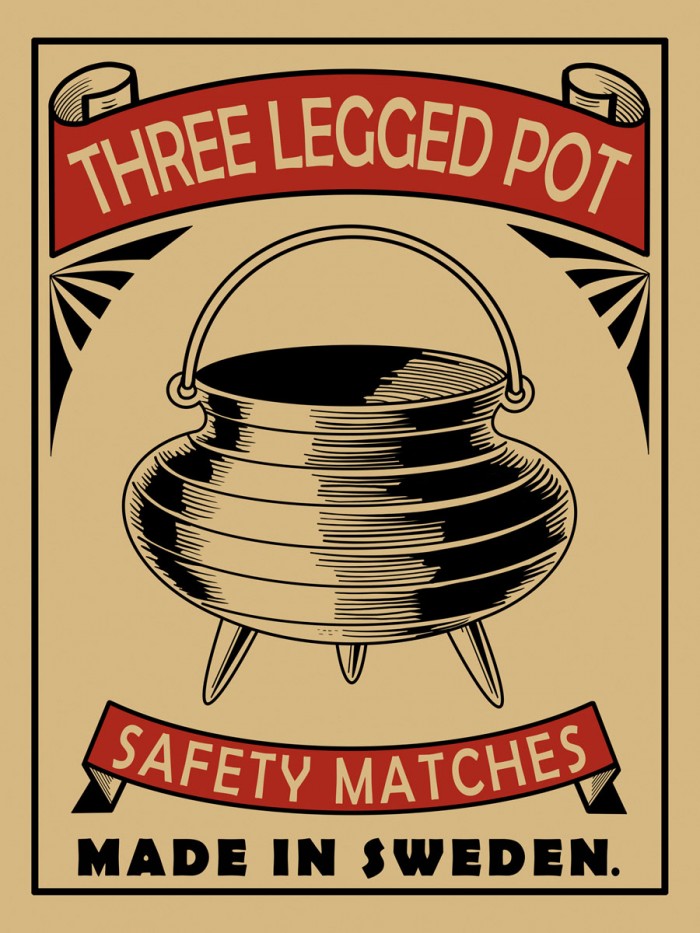 3 Legged Pot by Mark Rogan
