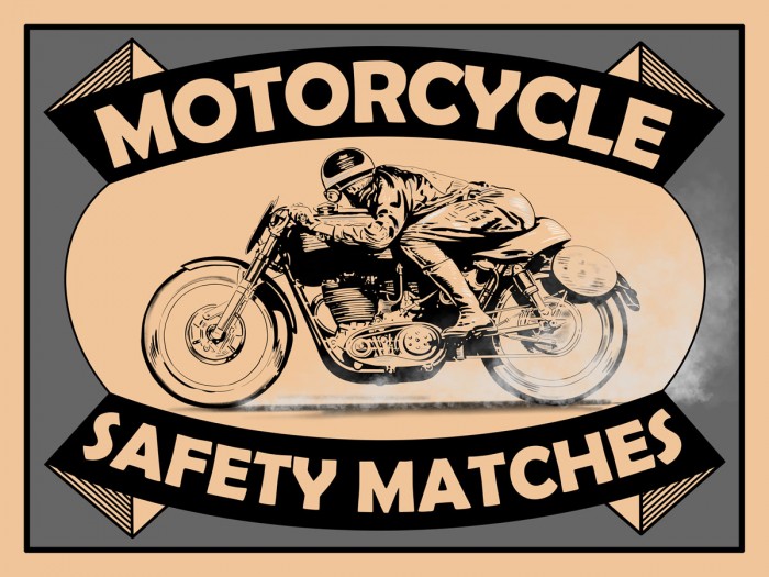 Motorcycle Safety Matches by Mark Rogan