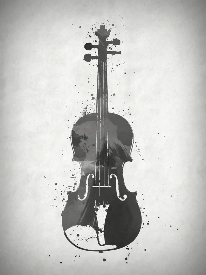 Black and White Cello by Dan Sproul