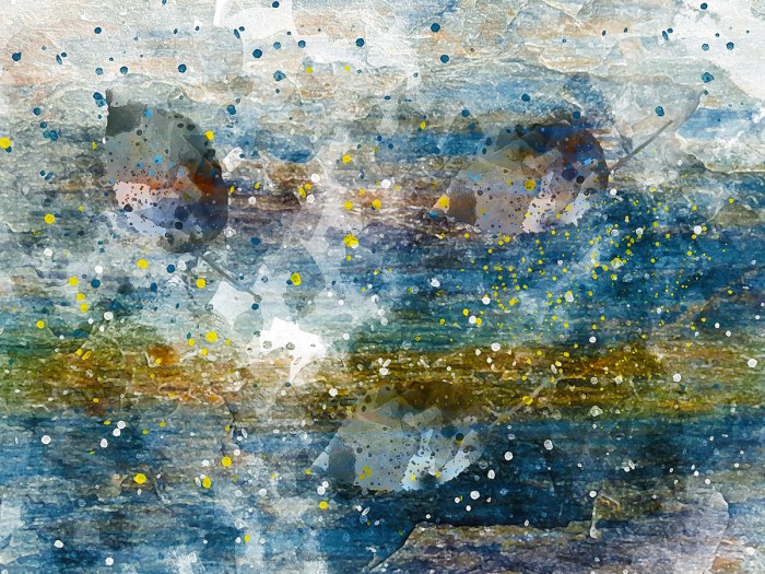 Abstract Horizon I by Chamira Young