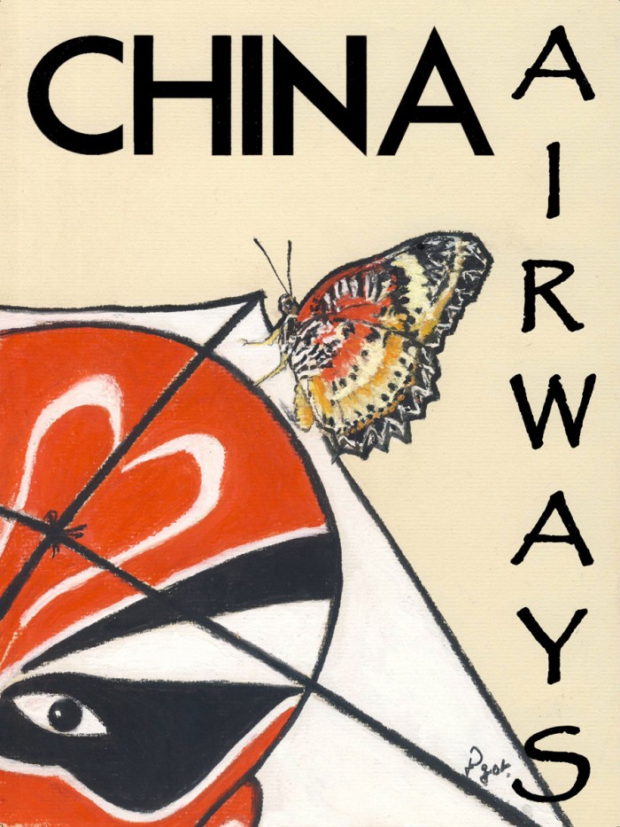 China Airways by Jean Pierre Got