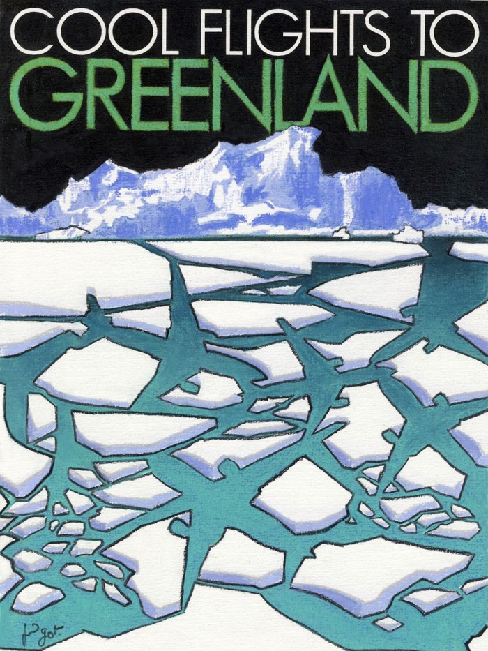 Cool flights to Groenland by Jean Pierre Got