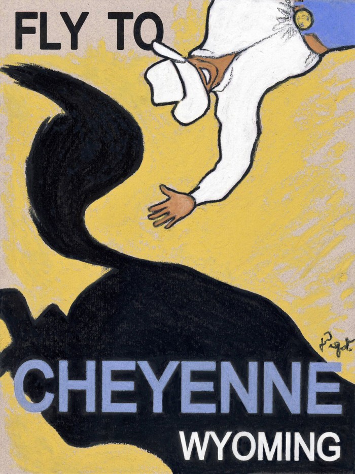 Fly to Cheyenne Wyoming by Jean Pierre Got