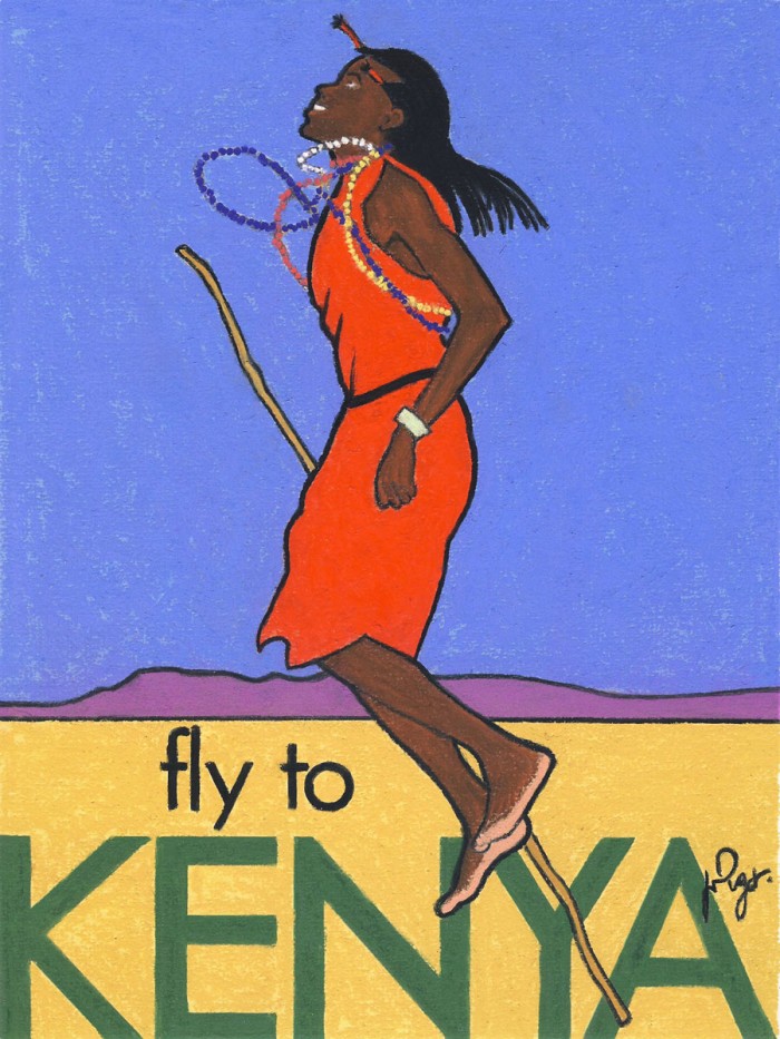 Fly to Kenya by Jean Pierre Got